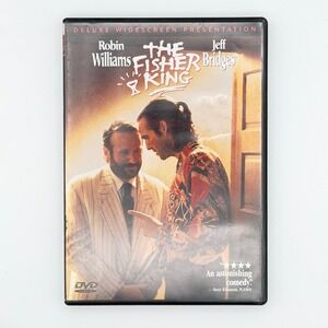 The Fisher King DVD Robin Williams Jeff Bridges Deluxe Widescreen Presentation